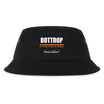 Bottrop - Kinder Bucket Hat - Schwarz - Vorne