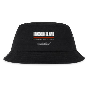Brandenburg an der Havel - Kinder Bucket Hat - Schwarz - Vorne
