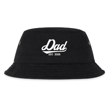 Vater geschätzt 2026 Vater-Sende-Vatertag - Kinder Bucket Hat - Schwarz - Vorne