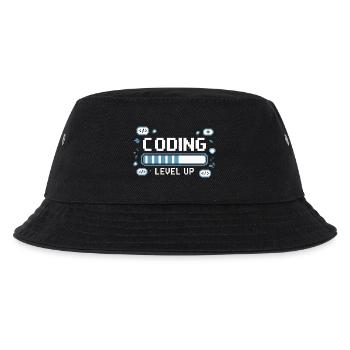 Programmierer – Coding Entwickler & Informatiker - Kinder Bucket Hat - Schwarz - Vorne