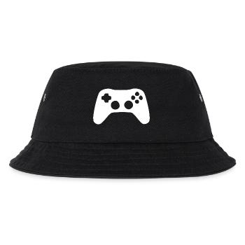 Gamer gaming Geschenk - Kinder Bucket Hat - Schwarz - Vorne