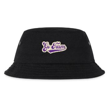 Zum Team - Kinder Bucket Hat - Schwarz - Vorne