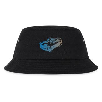 601 Kombi Trabi - Kinder Bucket Hat - Schwarz - Vorne