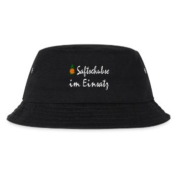 Saftschubse im Einsatz - Kinder Bucket Hat - Schwarz - Vorne