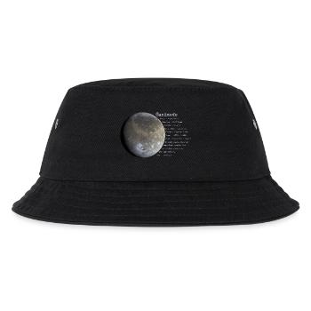 Ganymede - Kinder Bucket Hat - Schwarz - Vorne