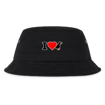 J'AIME Teckel Teckel iloveteckel - Bob Enfant - noir - Devant