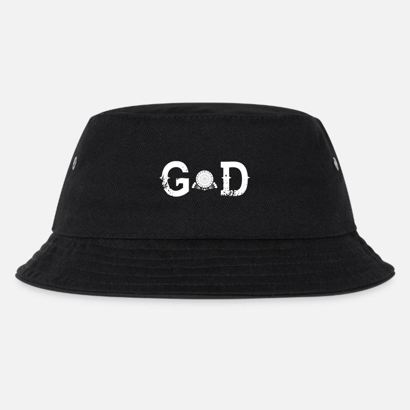 God Legend gott dart darts darter - Kinder Bucket Hat - Schwarz