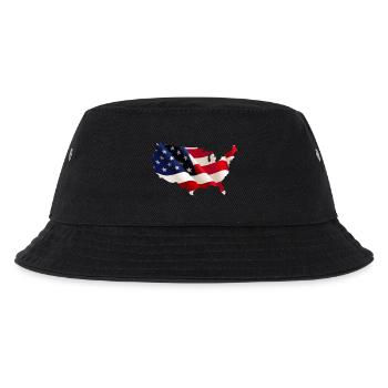 United States - Kids’ Bucket Hat - black - Front
