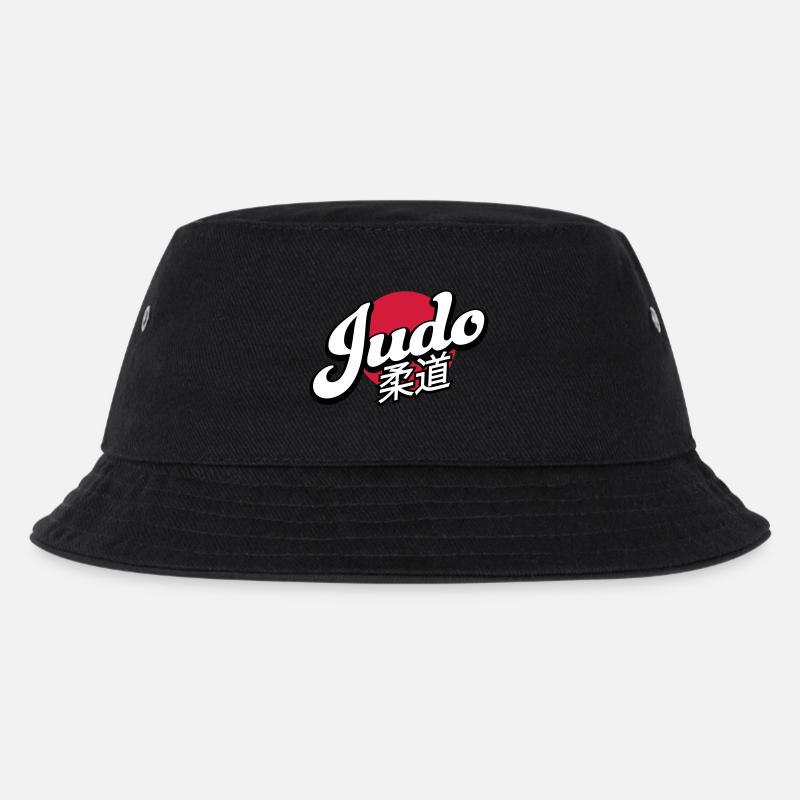 Judo - Kinder Bucket Hat - Schwarz
