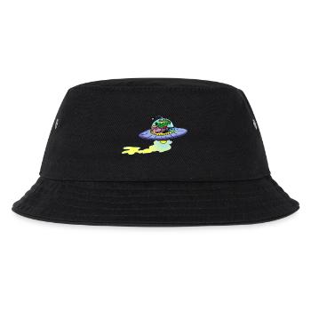 Alien Alien Raumschiff - Kinder Bucket Hat - Schwarz - Vorne