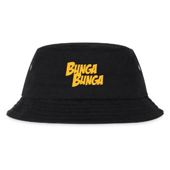 BungaBunga - Kinder Bucket Hat - Schwarz - Vorne