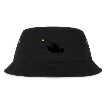 Anglerfisch - Kinder Bucket Hat - Schwarz - Vorne