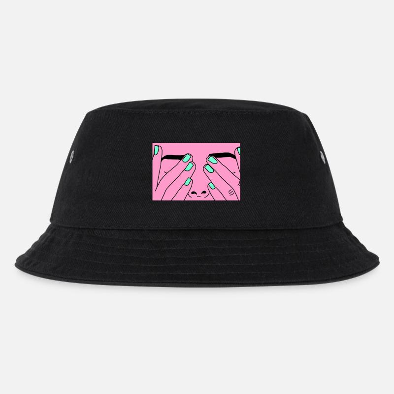 Face rose - Bob Enfant - noir