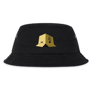 A moving box - Kids’ Bucket Hat - black - Front