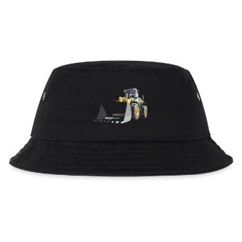 Radlader - Kinder Bucket Hat - Schwarz - Vorne