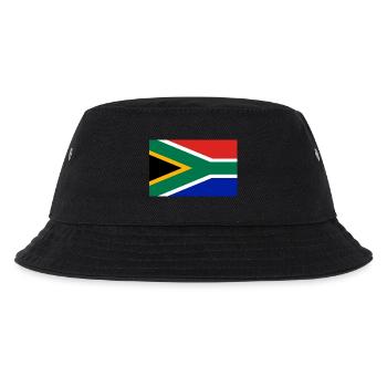 Drapeau de l’Afrique du Sud - Bob Enfant - noir - Devant