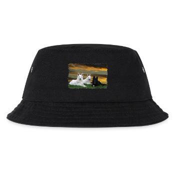 Black & White - Kids’ Bucket Hat - black - Front