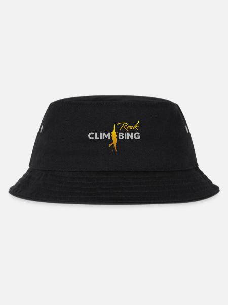 ROCK CLIMBING - Kids’ Bucket Hat - black