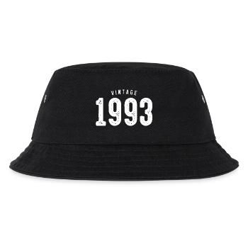 Vintage 1993 Typography - Kids’ Bucket Hat - black - Front