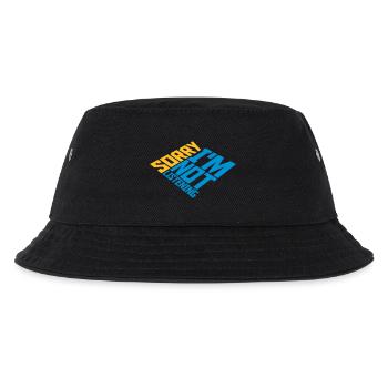 sorry in not listening - Kids’ Bucket Hat - black - Front