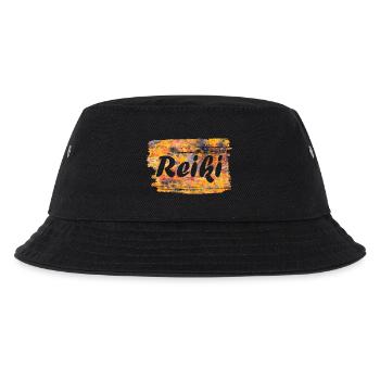 reiki schriftzug e 280 - Kinder Bucket Hat - Schwarz - Vorne
