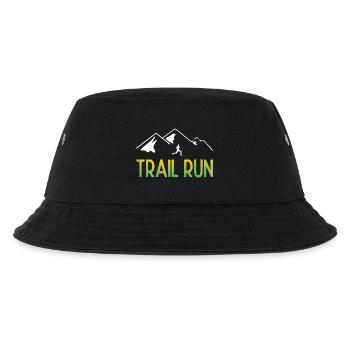 Trail Run - Kids’ Bucket Hat - black - Front