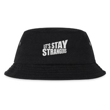 Citation Restons Strangers - Bob Enfant - noir - Devant