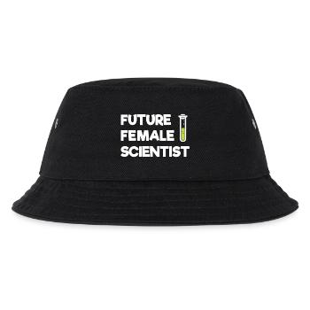 Future Female Scientist - Kids’ Bucket Hat - black - Front