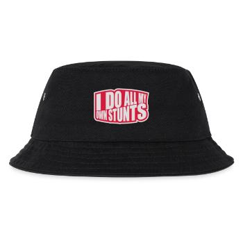all my own stunts - Kids’ Bucket Hat - black - Front