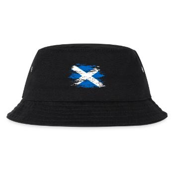 Scotland flag used - Kids’ Bucket Hat - black - Front
