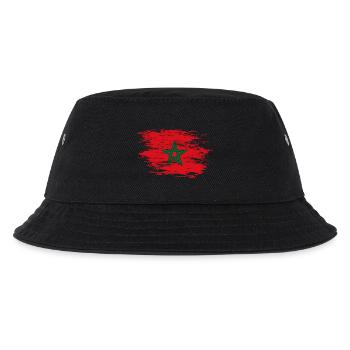 Morocco flag used - Kids’ Bucket Hat - black - Front