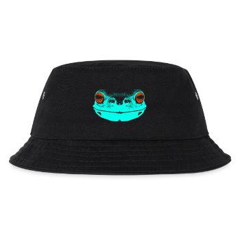 Grenouille / visage / coloré - Bob Enfant - noir - Devant