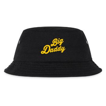 Big daddy - Kinder Bucket Hat - Schwarz - Vorne