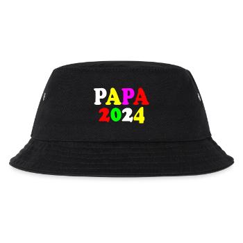 Papa 2024 - Kids’ Bucket Hat - black - Front