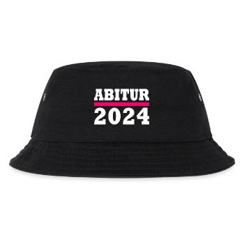 Abitur 2024 - Kinder Bucket Hat - Schwarz - Vorne