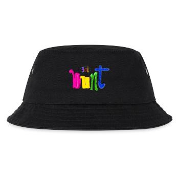 Bunt - Kinder Bucket Hat - Schwarz - Vorne