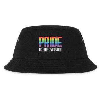LGBT Pride Month - Pride ist für alle da - Kinder Bucket Hat - Schwarz - Vorne