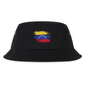 Venezuella flag used - Kids’ Bucket Hat - black - Front