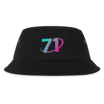 Nummer 71 mehrfarbig - Kinder Bucket Hat - Schwarz - Vorne