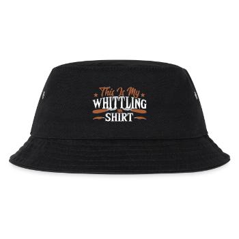 Holzschnitzerei, Schnitzausrüstung, Schnitzereien, - Kinder Bucket Hat - Schwarz - Vorne