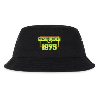 1975 - Kinder Bucket Hat - Schwarz - Vorne