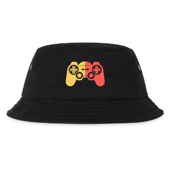 Vintage Retro Gaming Controller - Kids’ Bucket Hat - black - Front
