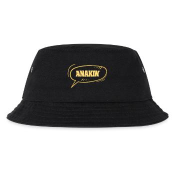 Vorname Anakin - Kinder Bucket Hat - Schwarz - Vorne