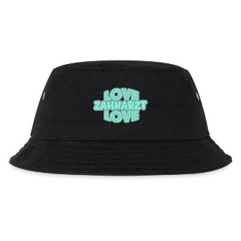 Spruch Zahnarzt - Kinder Bucket Hat - Schwarz - Vorne