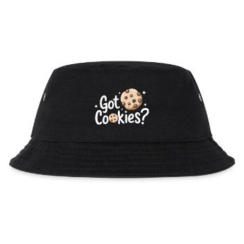 Cookies Cookie Biscuits Biscuits Chocolate - Kids’ Bucket Hat - black - Front