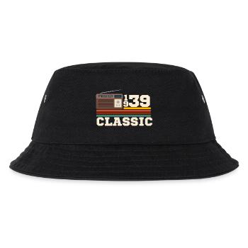 Jubiläum 1939 Retro-Klassiker - Kinder Bucket Hat - Schwarz - Vorne