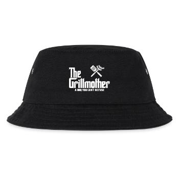 Die Grillmutter (dunkel) - Kinder Bucket Hat - Schwarz - Vorne