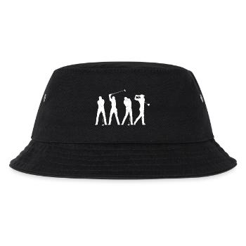 Golf golfeur golfeur golfeur cadeau rétro - Bob Enfant - noir - Devant