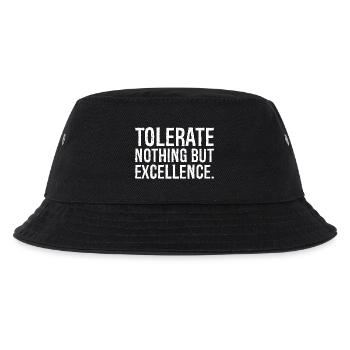 ne tolérer que l’excellence - Bob Enfant - noir - Devant