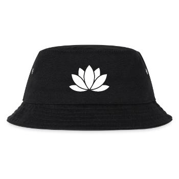 Affirmations lotus Für Psychische Gesundheit - Kinder Bucket Hat - Schwarz - Vorne
